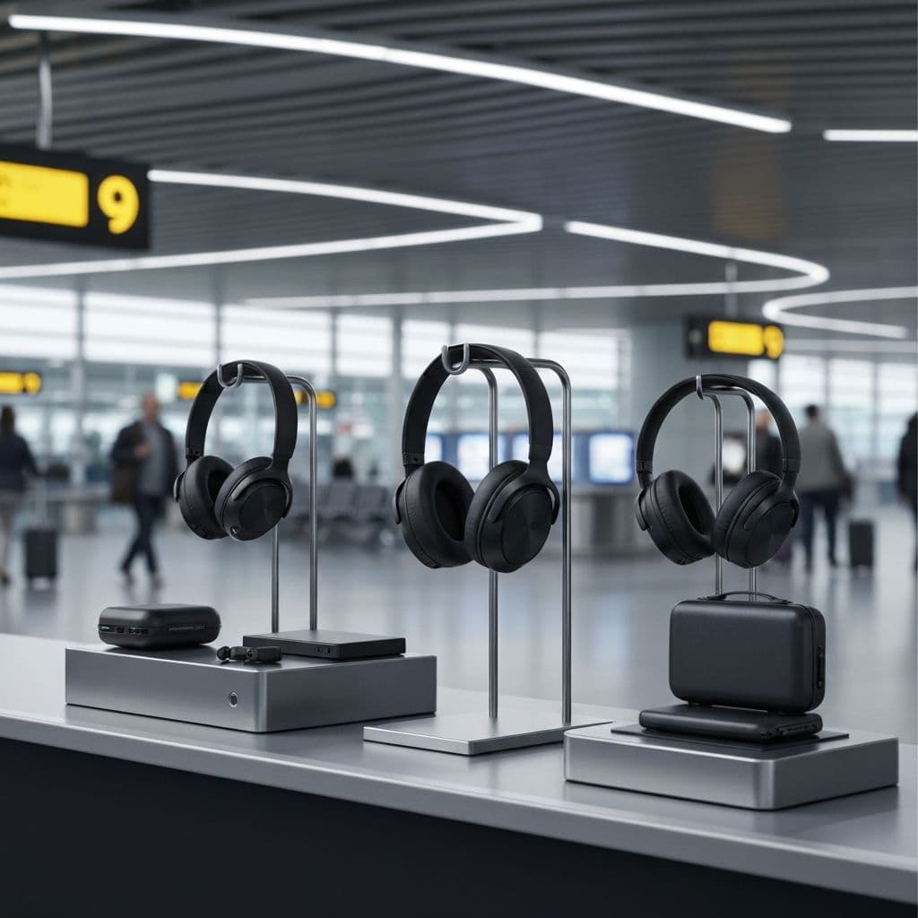 Noise-Cancelling Headphones: Your Best Friend at Málaga Airport