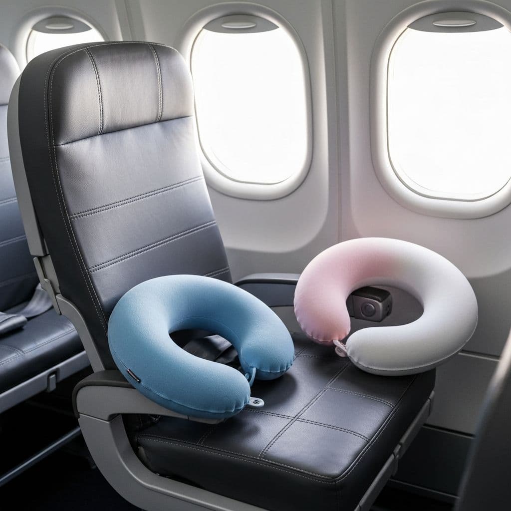 Best Travel Neck Pillows for Long Flights from Málaga