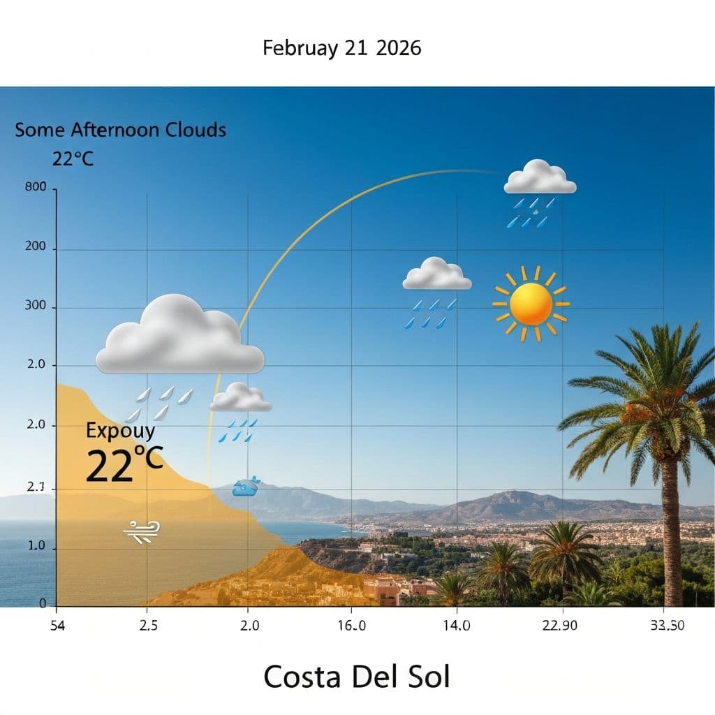 Weather Forecast: February 21, 2026 - Partly Cloudy