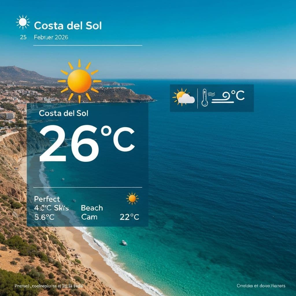 Weather Forecast: February 25, 2026 - Warm & Brilliant